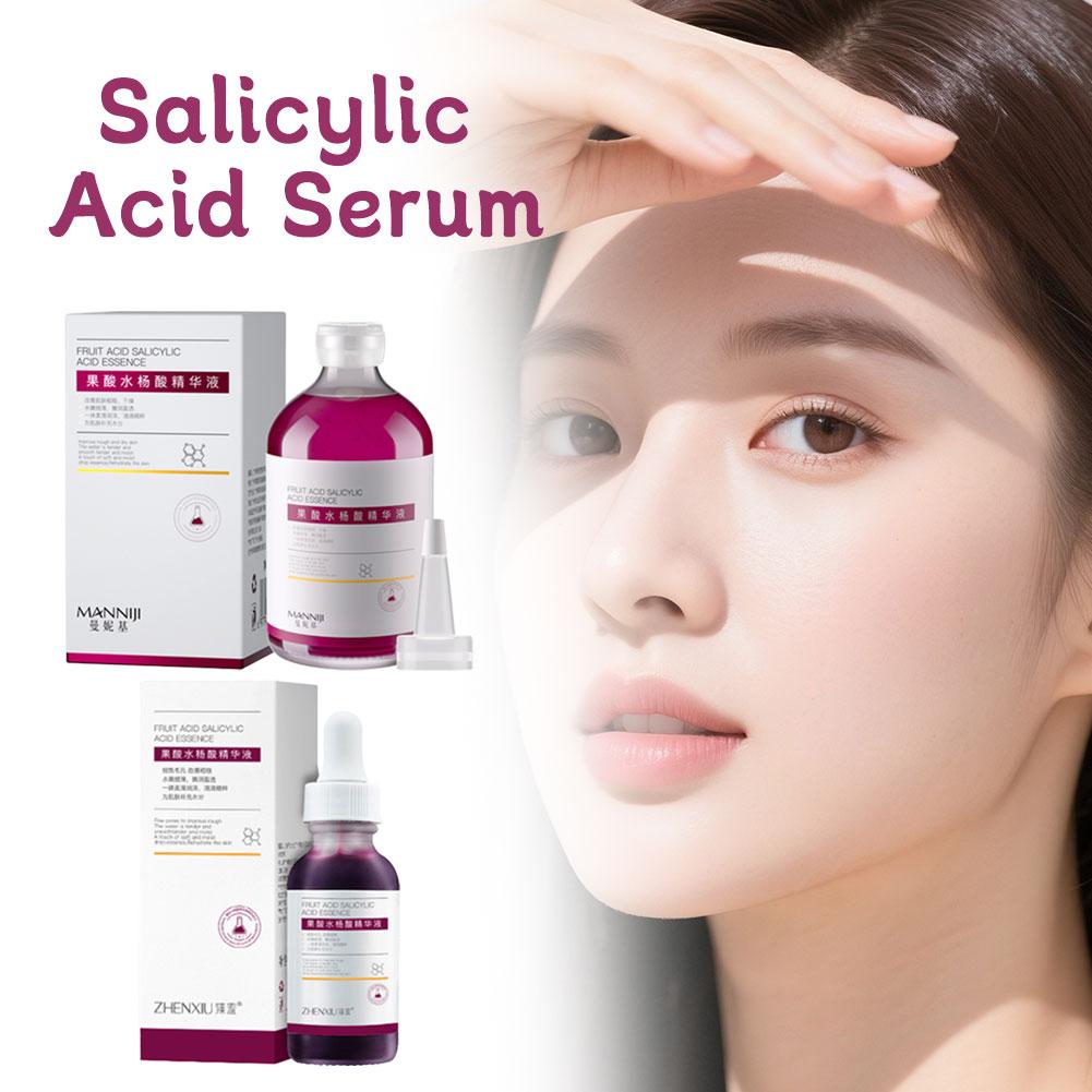Aha Bha Exfoliant - Serum Asam Salisilat Mengecilkan Pori-pori, Melembapkan,