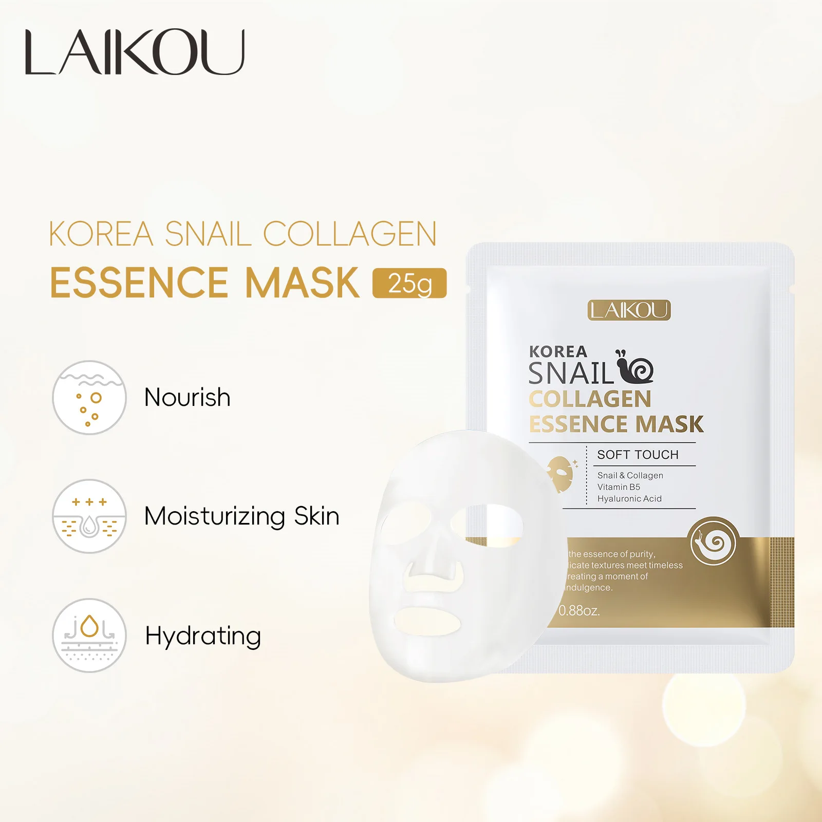 Masker Lembar Mucin & Protein  - Snail Mucin Essence ulasan dan harga