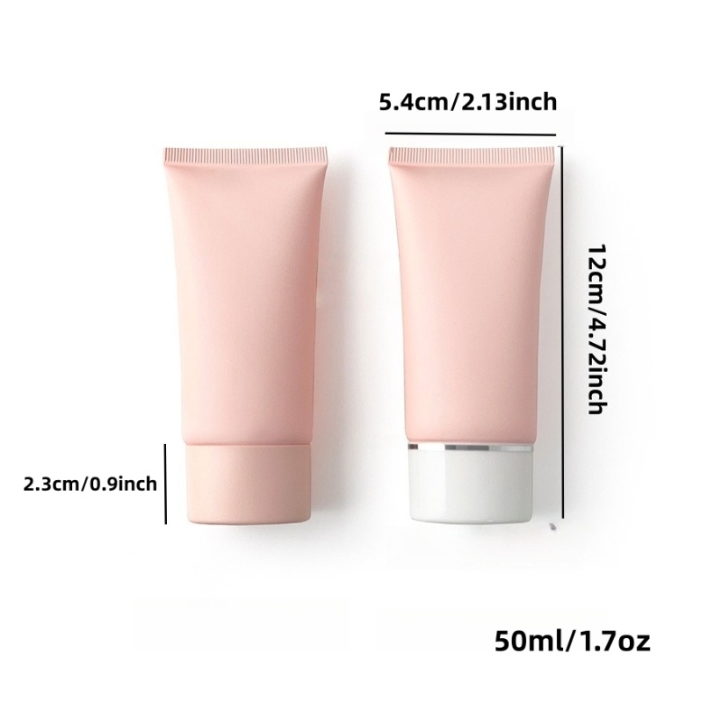 【Logo Custom】50Pcs Kemasan Kos - Skincare Pink ulasan dan harga