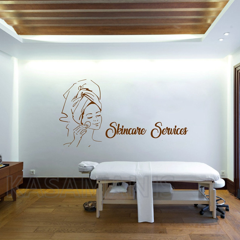 Stiker Dinding Pijat Tubuh Kut - Skincare Quote ulasan dan harga