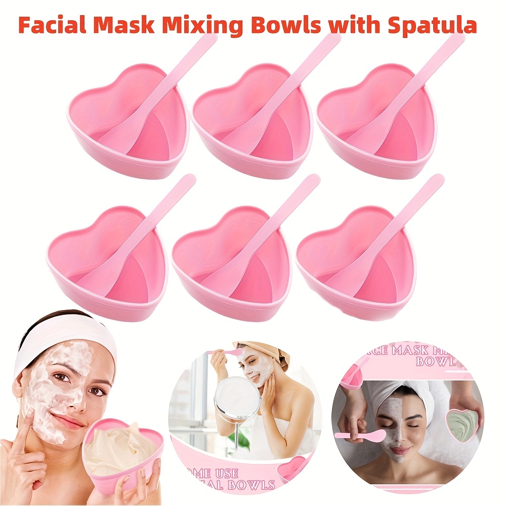 Mangkuk Pencampur Masker Wajah - Skincare Pink ulasan dan harga