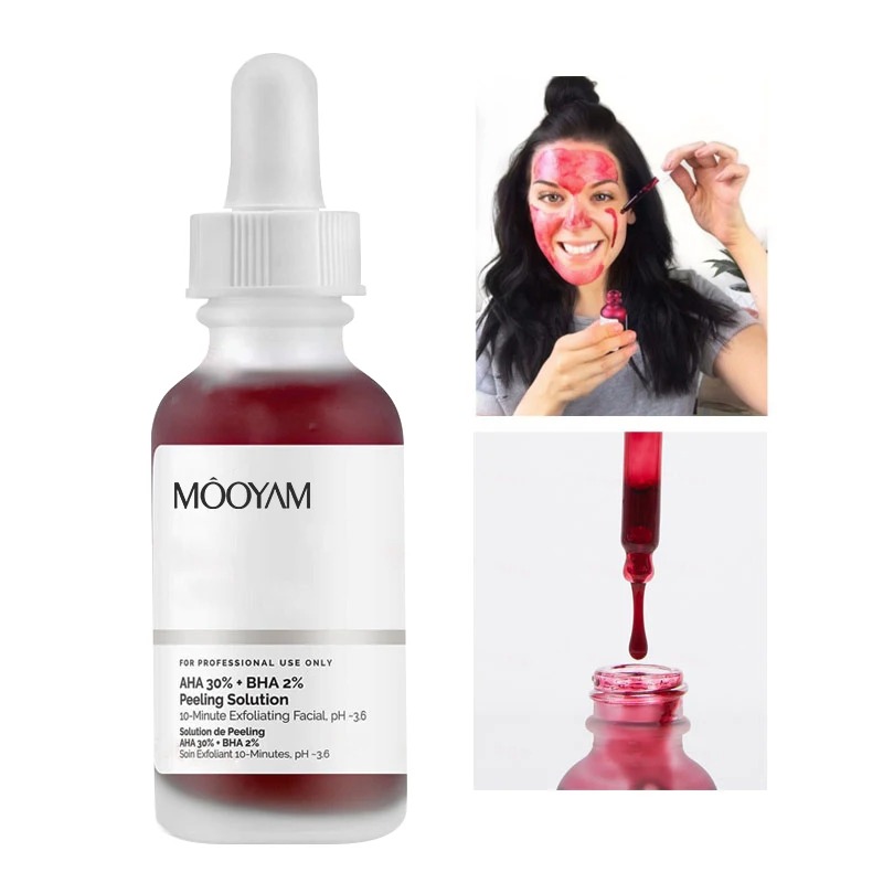 AHA 30% + BHA 2% solusi kelupa - Aha Bha Exfoliant ulasan dan harga