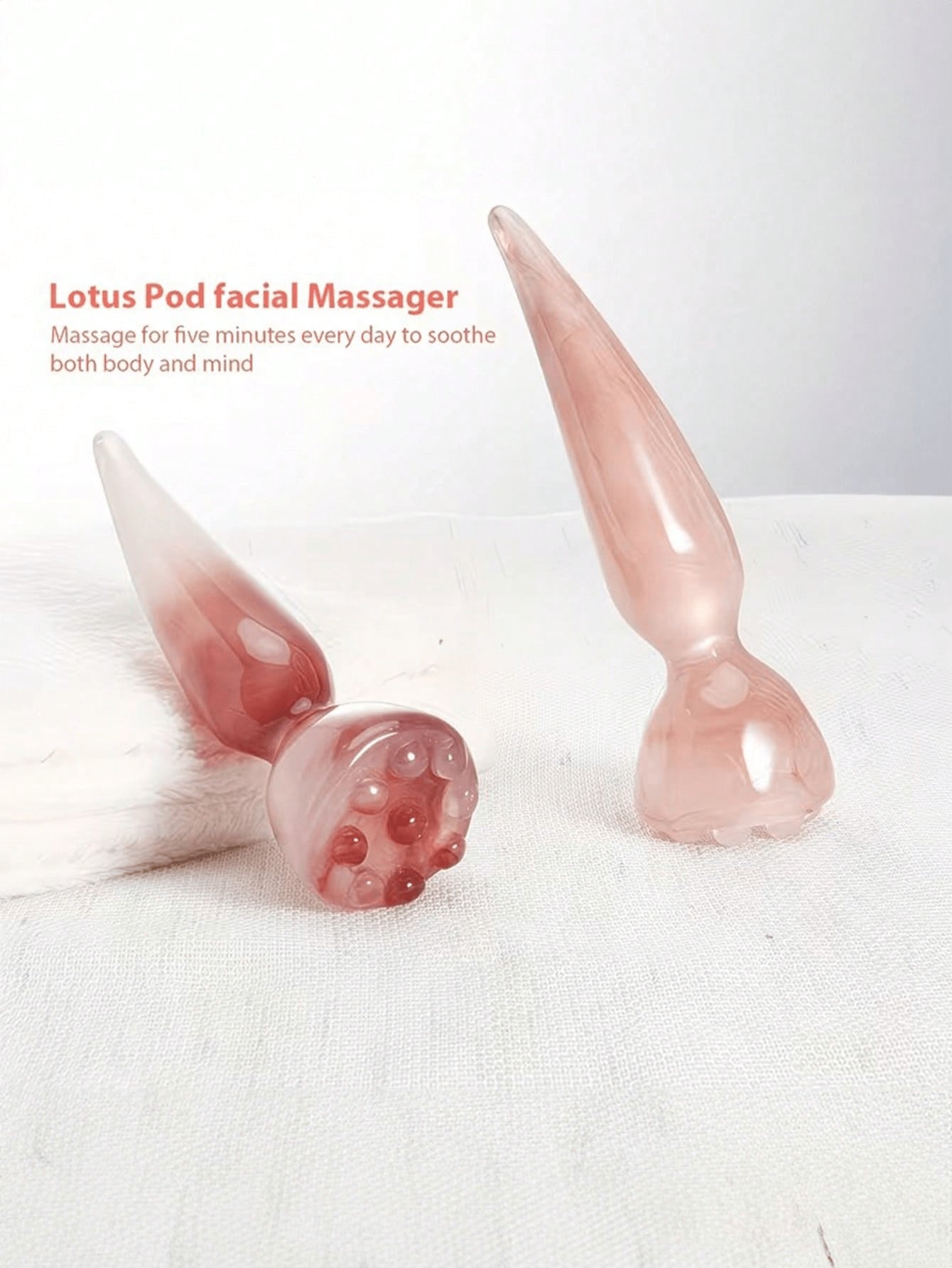 1 Buah Alat Pijat Wajah Manual - Skincare Pink ulasan dan harga