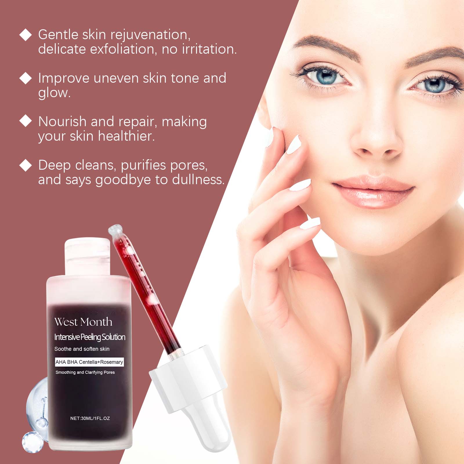 Serum Wajah Pengelupas Anti Je - Aha Bha Exfoliant ulasan dan harga