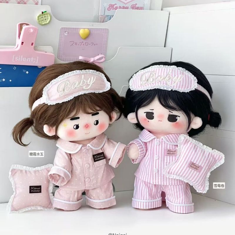 Setelan Piyama Boneka Kapas 20 - Skincare Pink ulasan dan harga