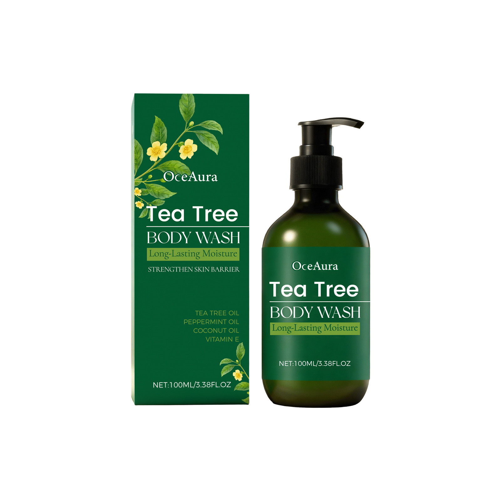 Sabun Mandi Tea Tree Refreshin - Aha Bha Exfoliant ulasan dan harga