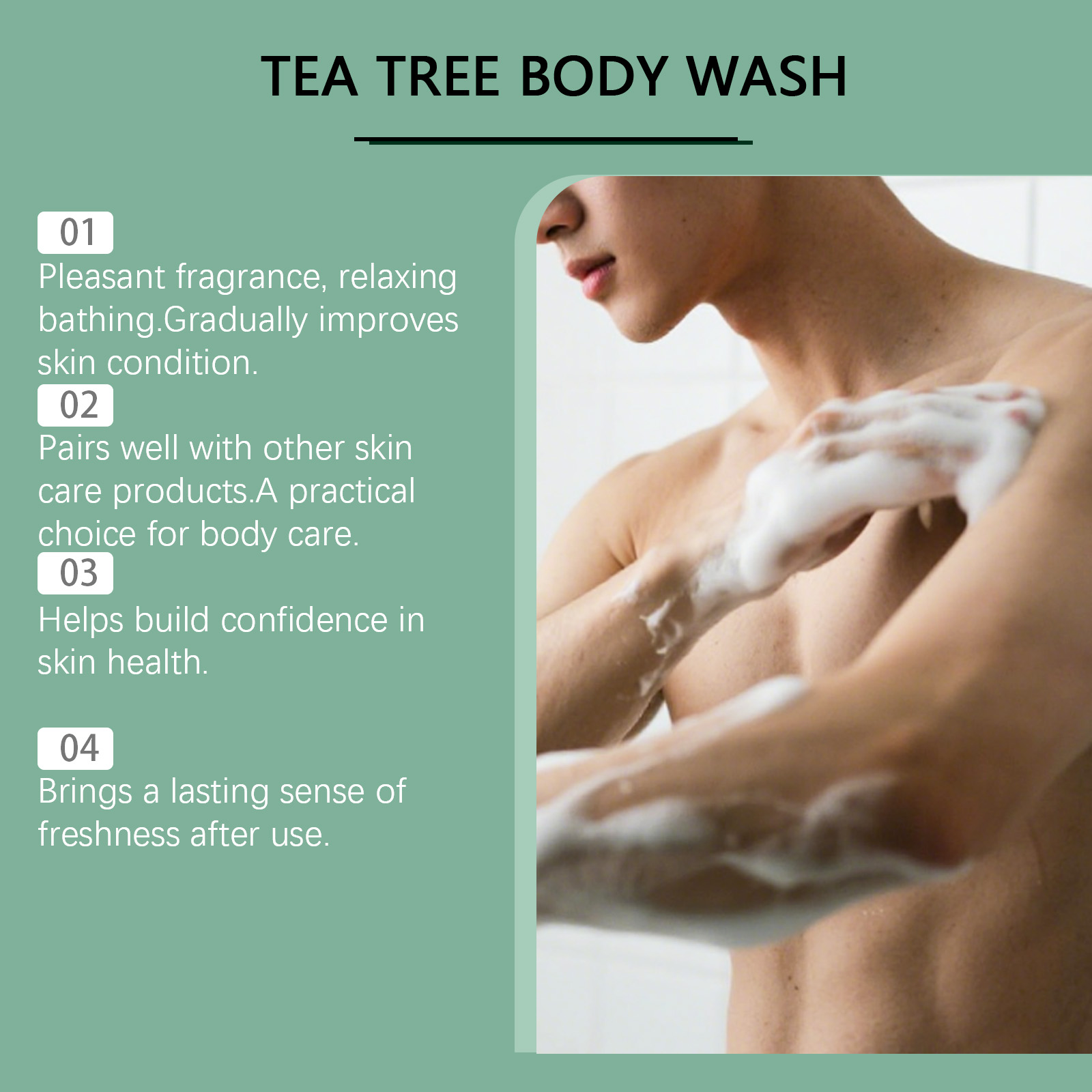 Sabun Mandi Tea Tree Refreshin - Aha Bha Exfoliant ulasan dan harga