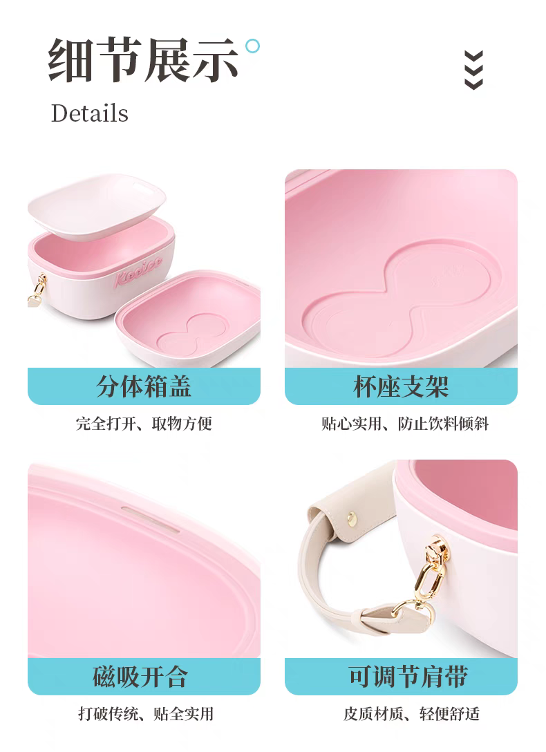 Kotak Pendingin Mini Merah Mud - Skincare Pink ulasan dan harga